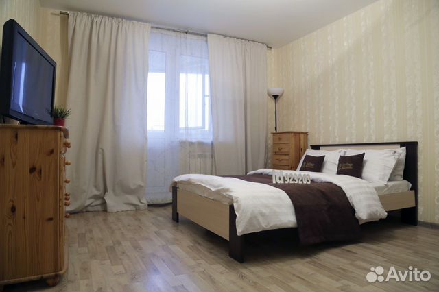

1-к. квартира, 40 м², 2 кровати