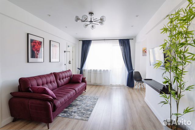 

3-к. квартира, 60 м², 2 кровати