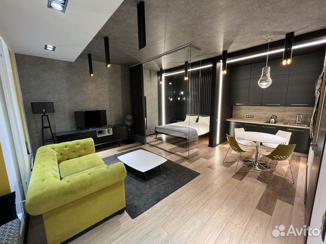 

Квартира-студия, 43 м², 1 кровать