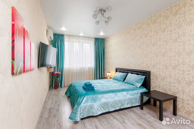 

1-к. квартира, 42 м², 2 кровати