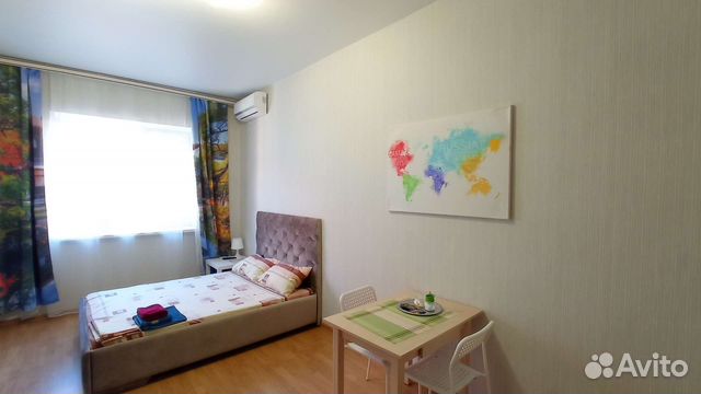 

Квартира-студия, 28 м², 1 кровать