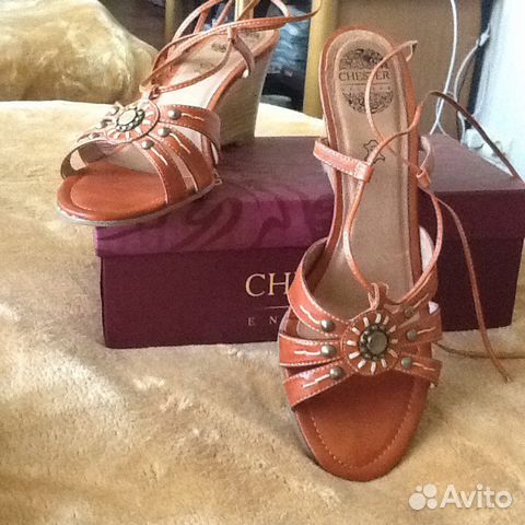 Туфли женские открытые, chester