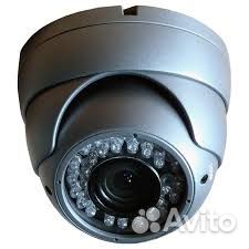 Камера наблюдения купольная антивандальная