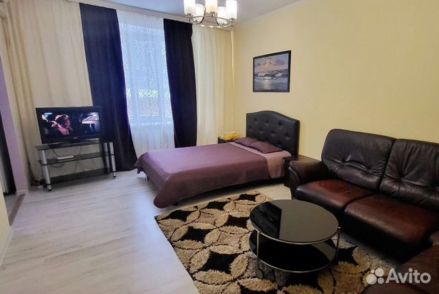 

1-к. квартира, 36 м², 2 кровати