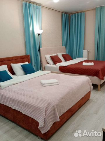 

Квартира-студия, 30 м², 2 кровати