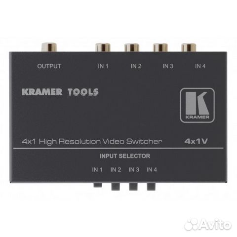 Kramer 4x1v Механический коммутатор видеосигналов