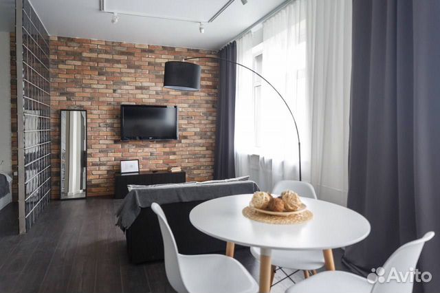 

Квартира-студия, 38 м², 2 кровати