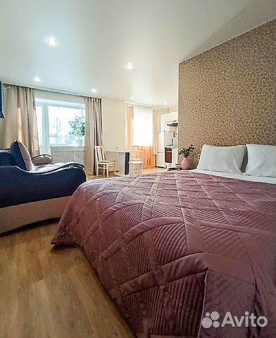 

1-к. квартира, 30 м², 2 кровати