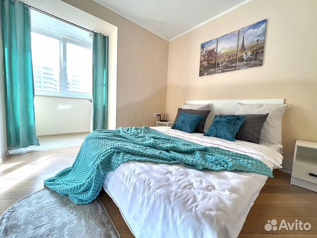

2-к. квартира, 45 м², 2 кровати