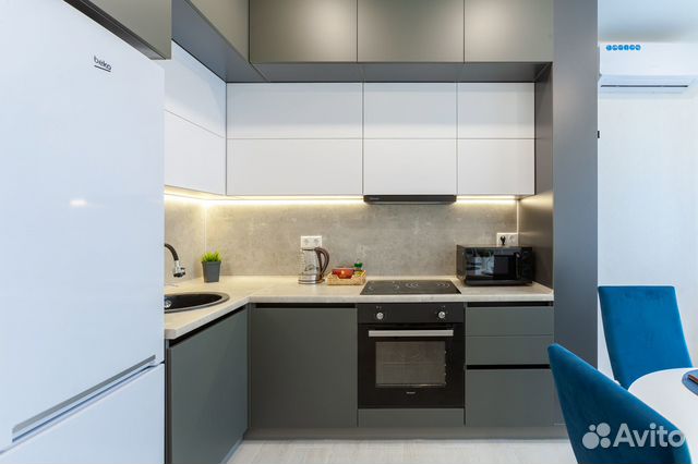 

1-к. квартира, 40 м², 2 кровати