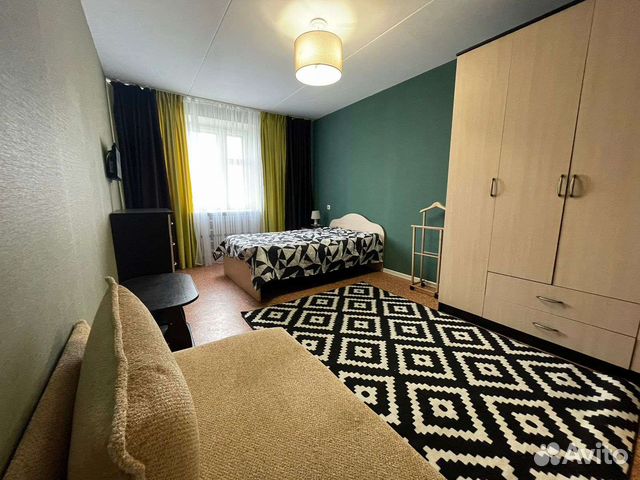 

1-к. квартира, 41 м², 2 кровати