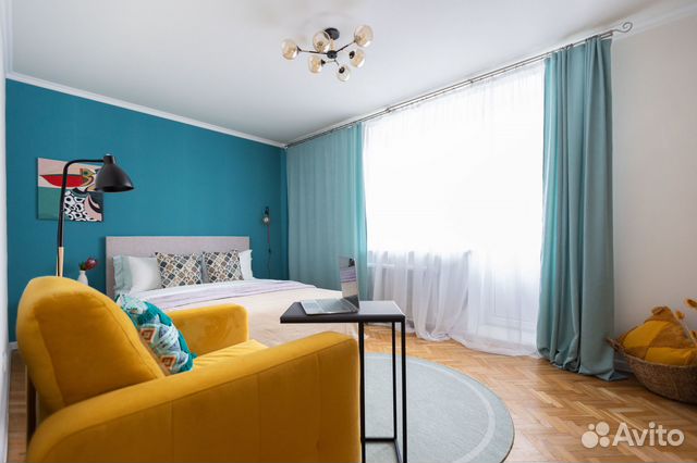 

1-к. квартира, 33 м², 2 кровати