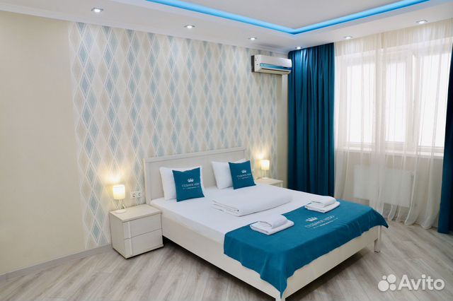 

1-к. квартира, 45 м², 2 кровати