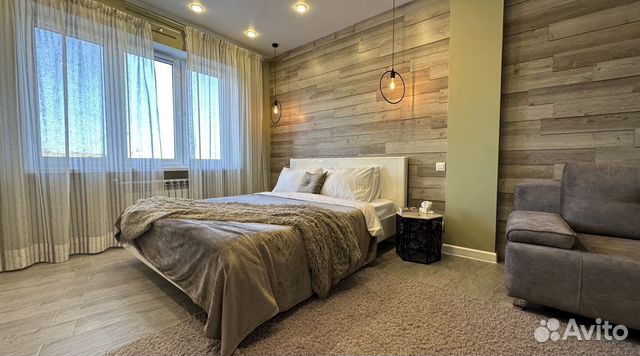 

1-к. квартира, 44 м², 2 кровати