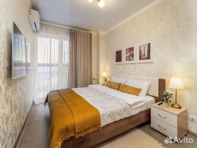 

1-к. квартира, 41 м², 3 кровати
