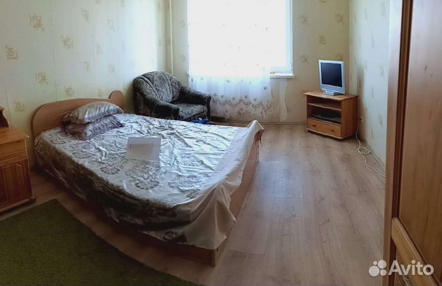 

1-к. квартира, 38 м², 2 кровати