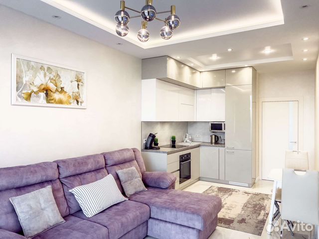 

2-к. квартира, 48 м², 2 кровати