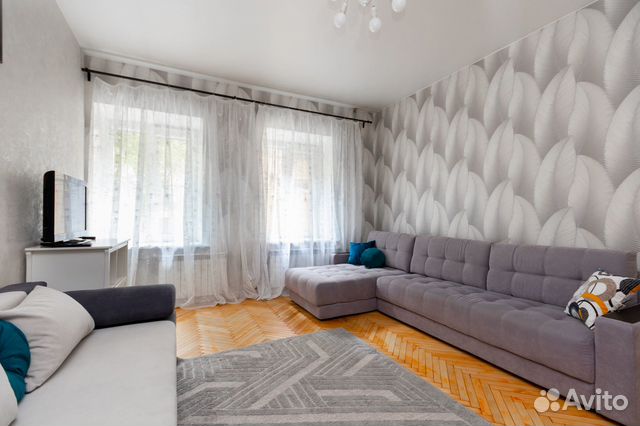 

2-к. квартира, 60 м², 3 кровати