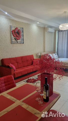 

Квартира-студия, 47 м², 2 кровати