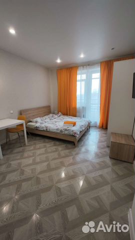 

Квартира-студия, 32 м², 1 кровать