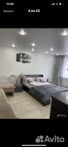 

Квартира-студия, 35 м², 2 кровати