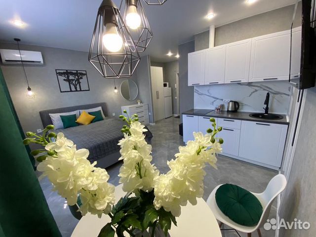 

Квартира-студия, 30 м², 1 кровать