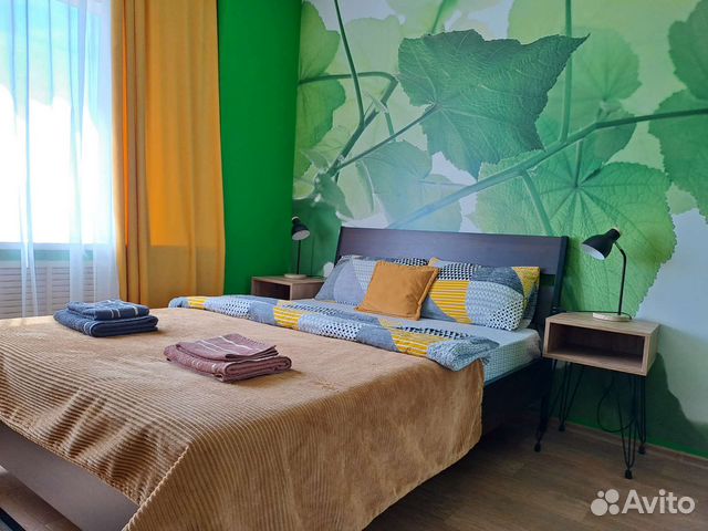 

1-к. квартира, 40 м², 3 кровати