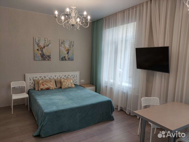 

Квартира-студия, 27 м², 1 кровать