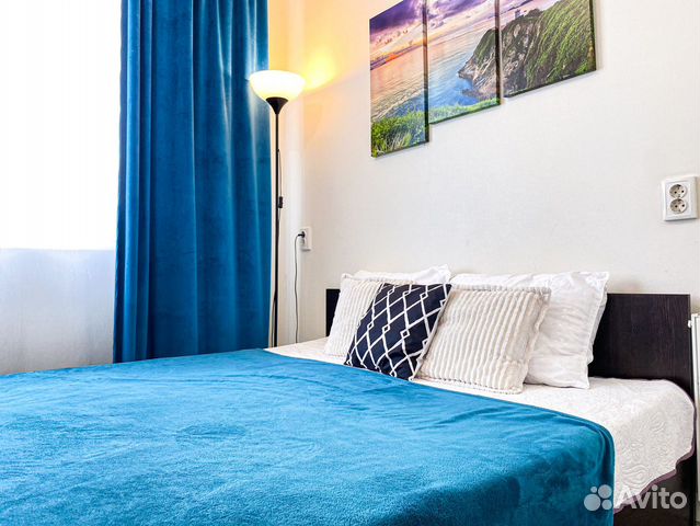 

1-к. квартира, 40 м², 2 кровати
