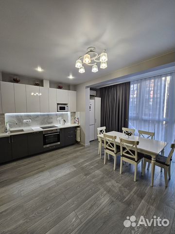 

1-к. квартира, 62 м², 3 кровати