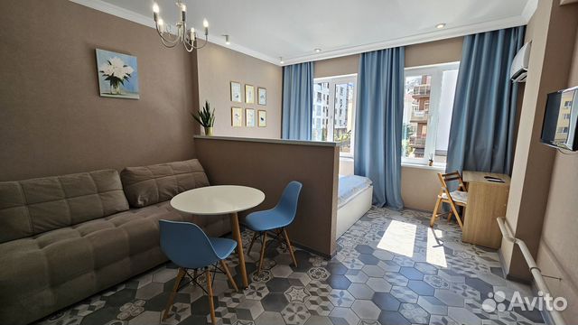 

Квартира-студия, 30 м², 2 кровати