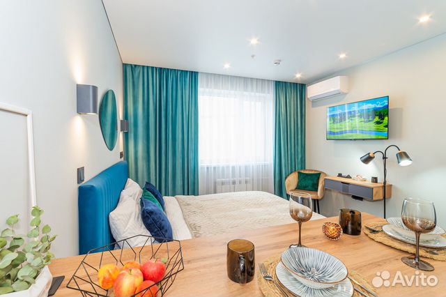 

Квартира-студия, 20,5 м², 2 кровати