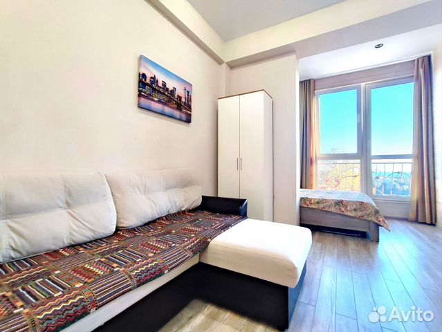 

Квартира-студия, 30 м², 2 кровати
