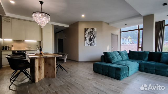 

1-к. квартира, 68 м², 2 кровати