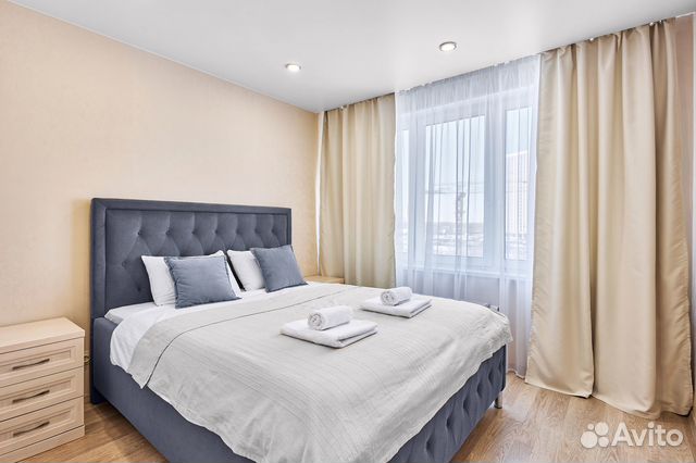 

2-к. квартира, 53 м², 2 кровати