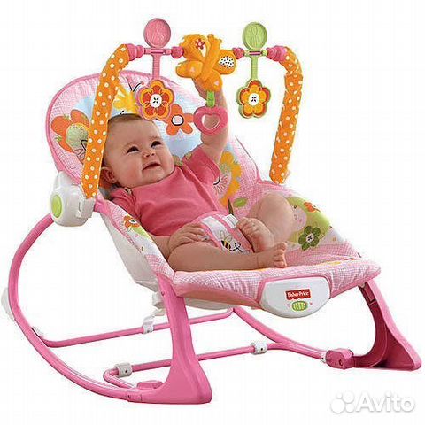 Кресло-качалка шезлонг Fisher Price Растем вместе Кресло-качалка шезлонг Fisher Price Растем вместе