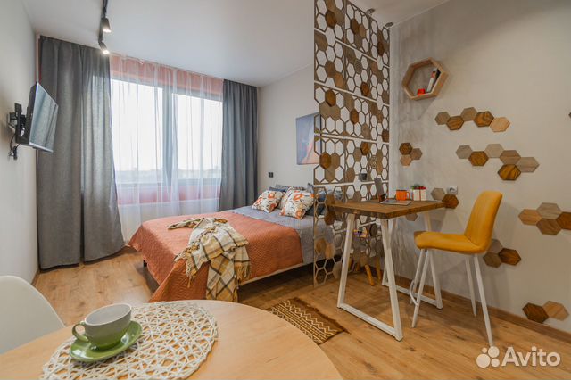 

Квартира-студия, 25 м², 1 кровать