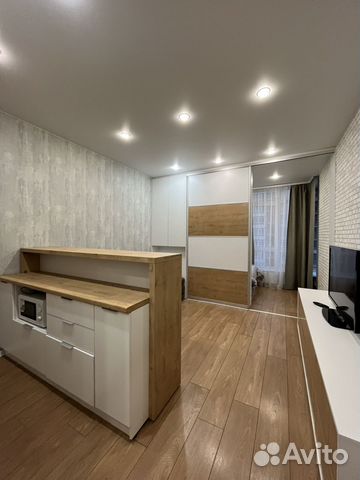 

Квартира-студия, 30 м², 1 кровать