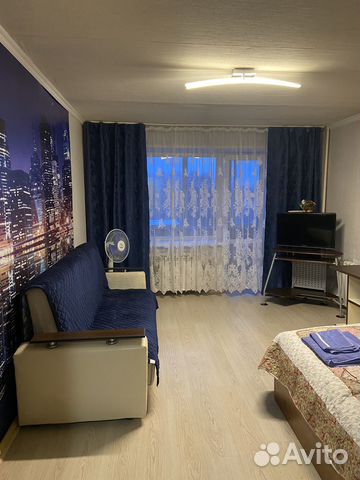 

1-к. квартира, 42 м², 2 кровати