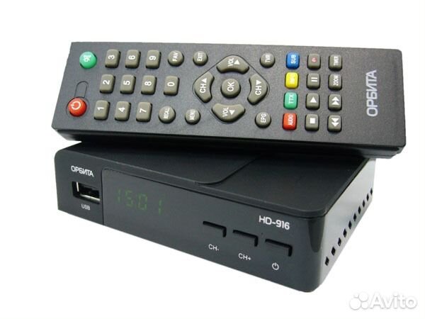 TV ресивер для цифрового телевидения Орбита HD916