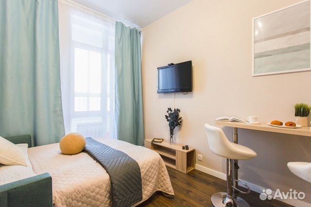 

Квартира-студия, 19,8 м², 1 кровать