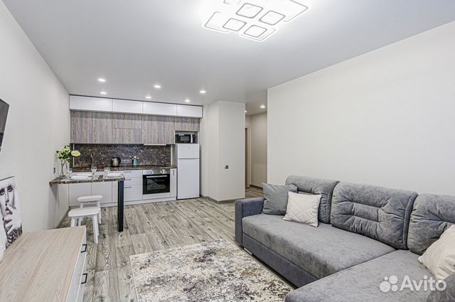 

1-к. квартира, 45 м², 2 кровати