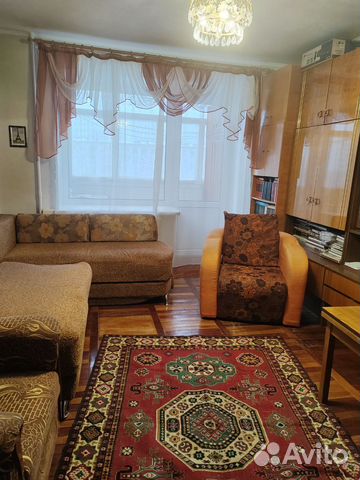 

2-к. квартира, 52 м², 2 кровати
