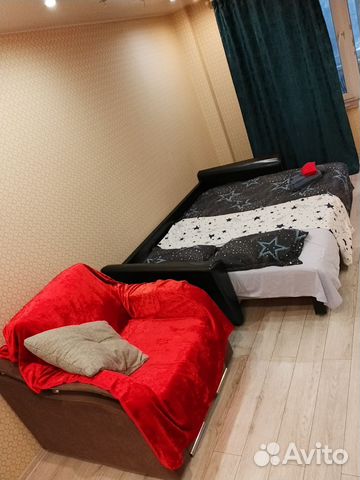 

1-к. квартира, 38 м², 1 кровать