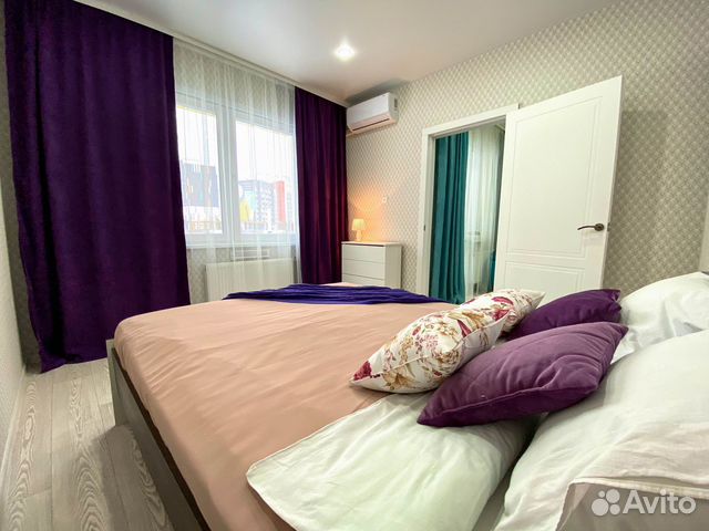 

1-к. квартира, 38 м², 2 кровати