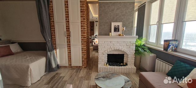 

Квартира-студия, 43 м², 3 кровати