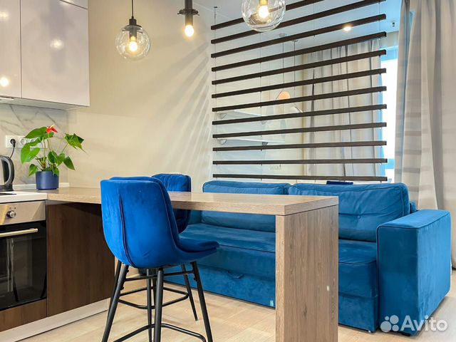 

Квартира-студия, 33 м², 2 кровати