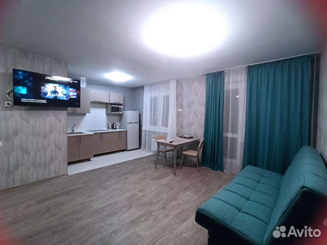 

Квартира-студия, 35 м², 2 кровати