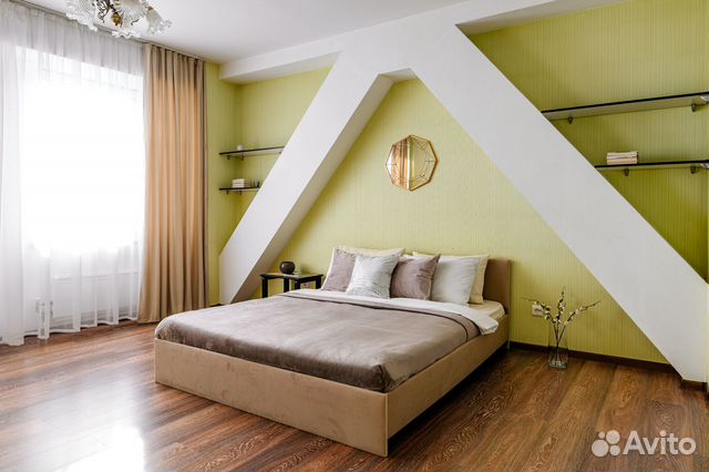 

1-к. квартира, 59 м², 2 кровати