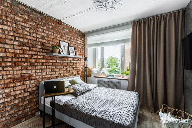 

Квартира-студия, 17 м², 1 кровать